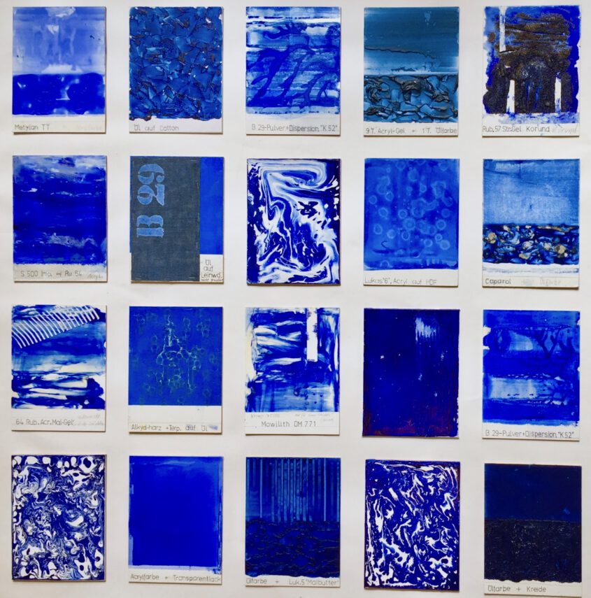 Yves Klein ultramarinblau