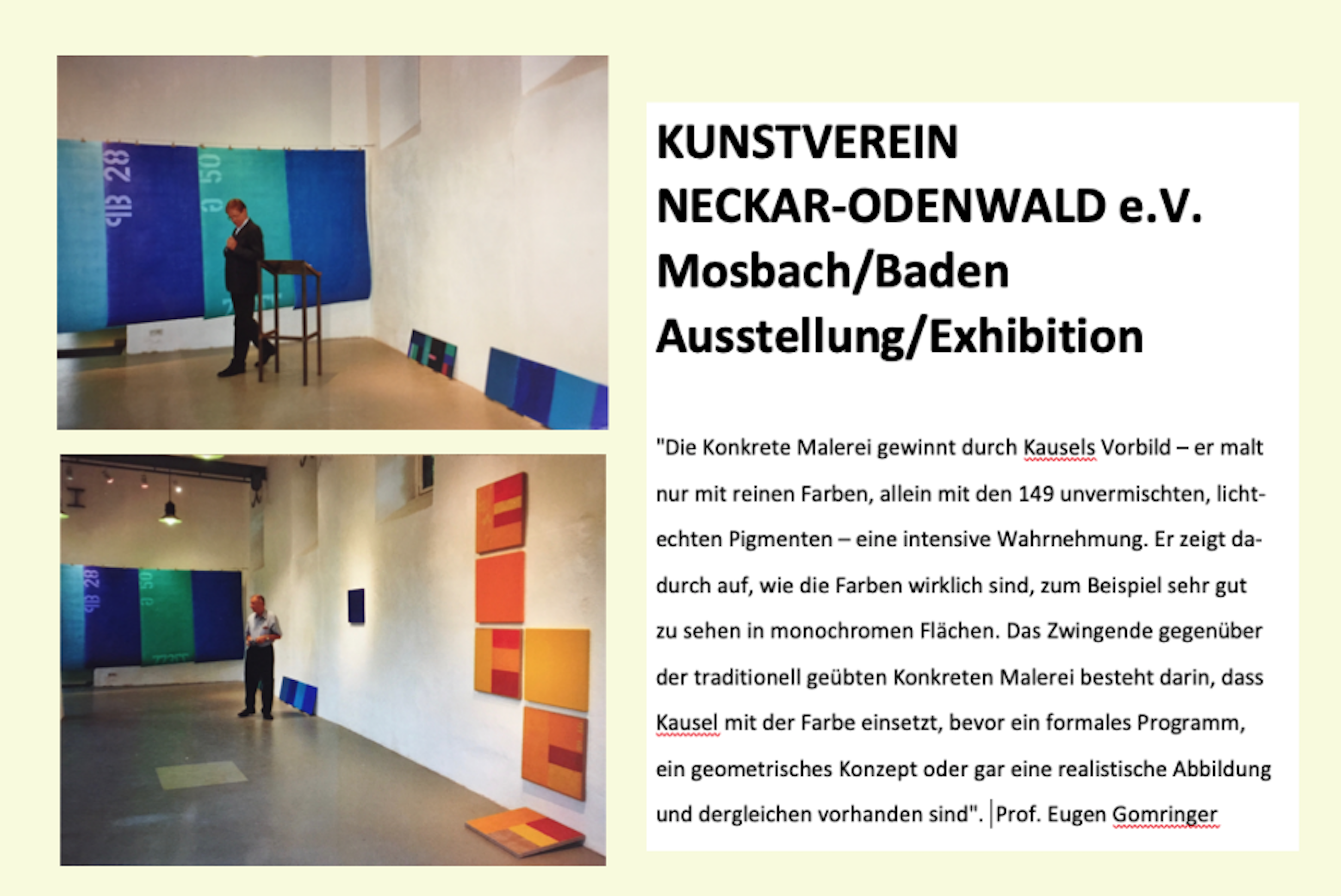 Kunstverein Neckar-Odenwald e.V. Mosbach