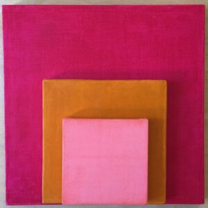 Homage to the Square, homage a Josef Albers, three-dimensional abstract