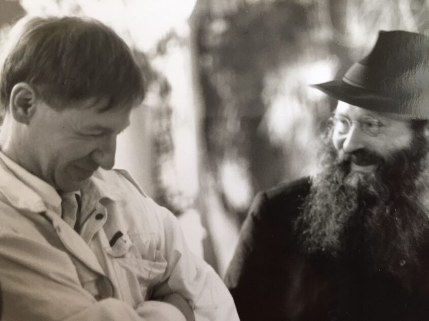Hermann Nitsch und Thomas Peter Kausel
