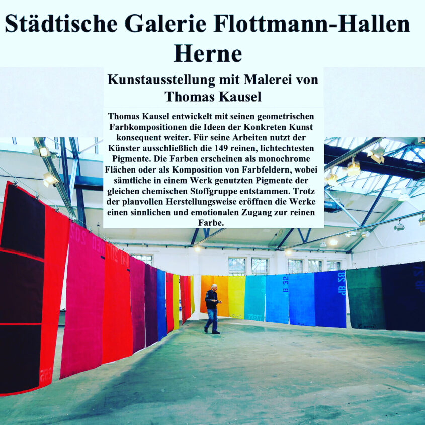 Städtische Galerie. Ausstellung. Thomas Kausel.l