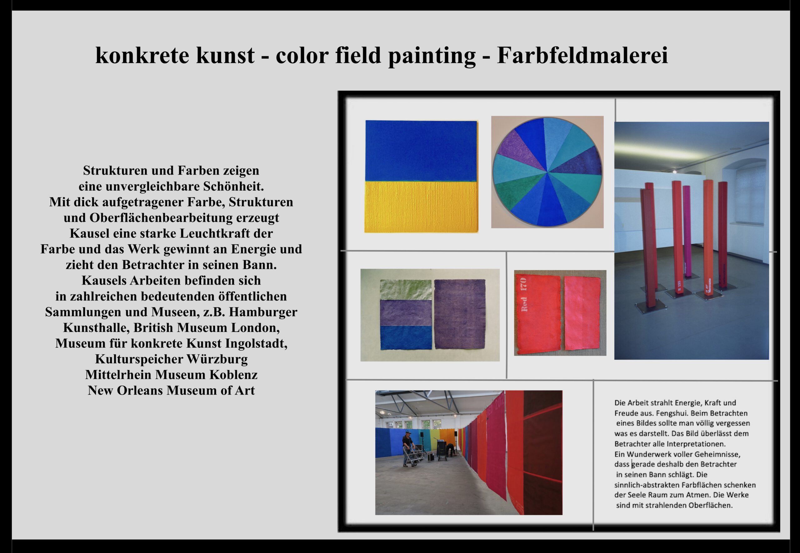 Farbfeldmalerei, color field painting