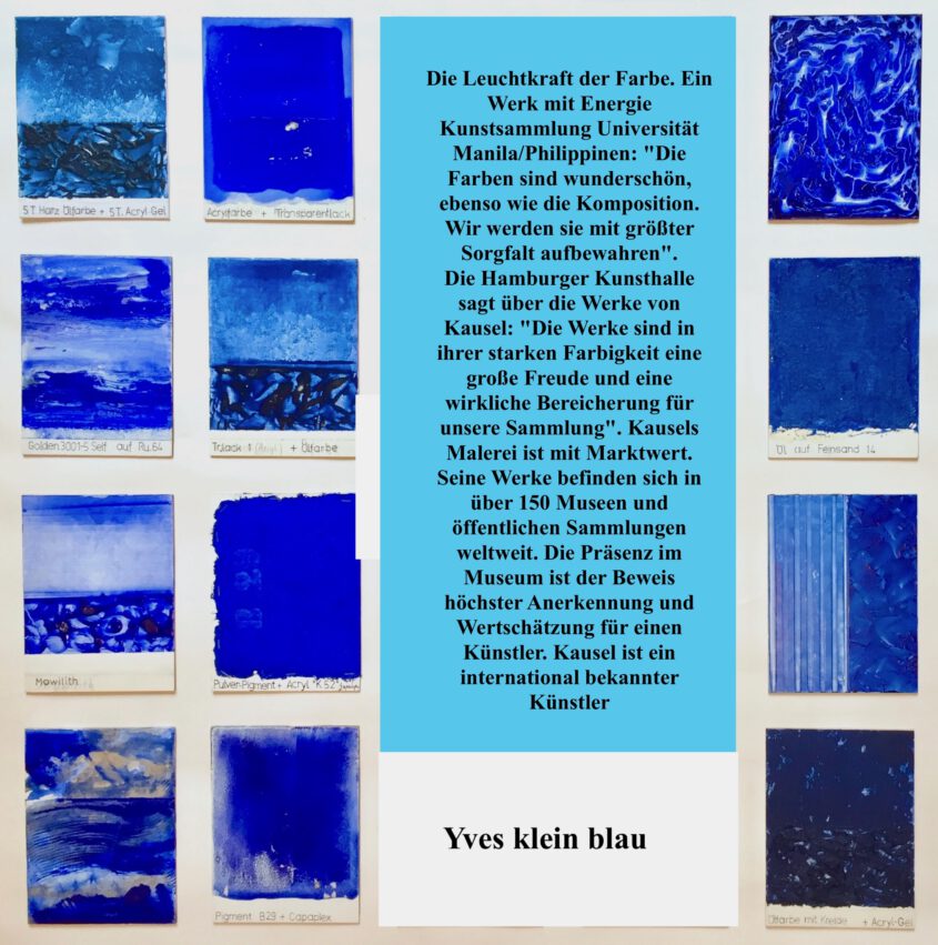 Yves Klein blau
