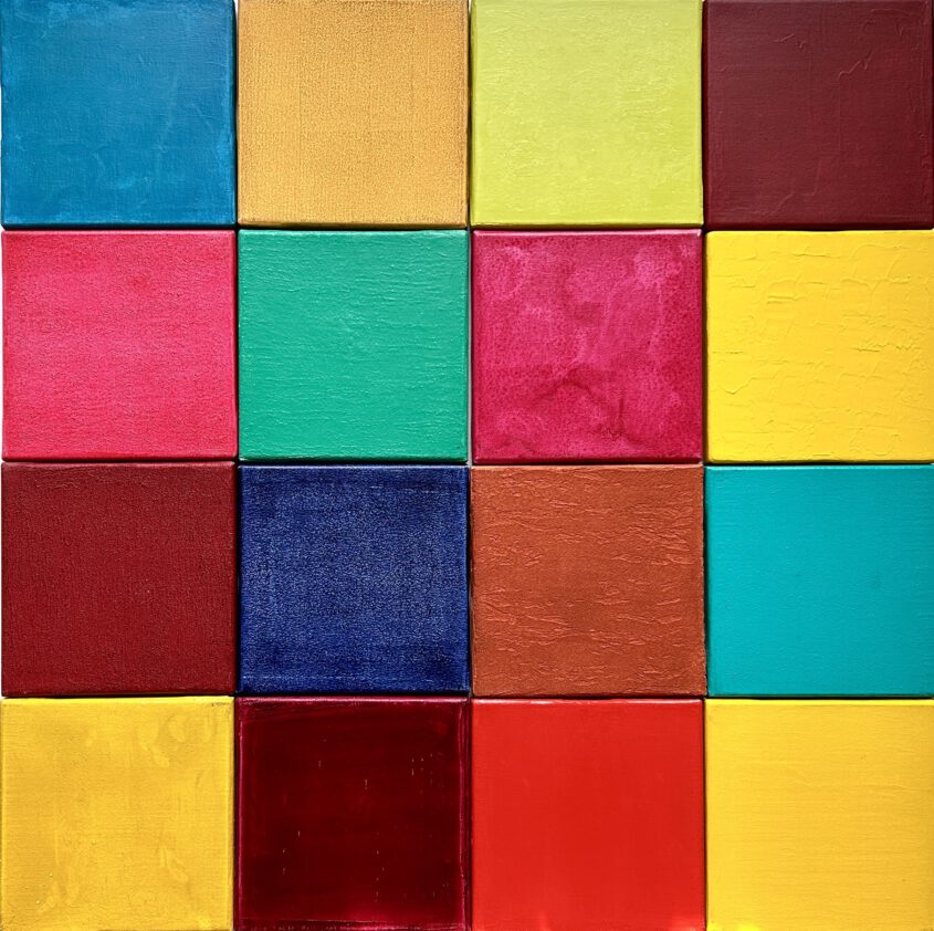 Inspiration durch Gerhard Richters Werk 192 Farben