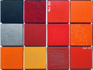 Color field paintings